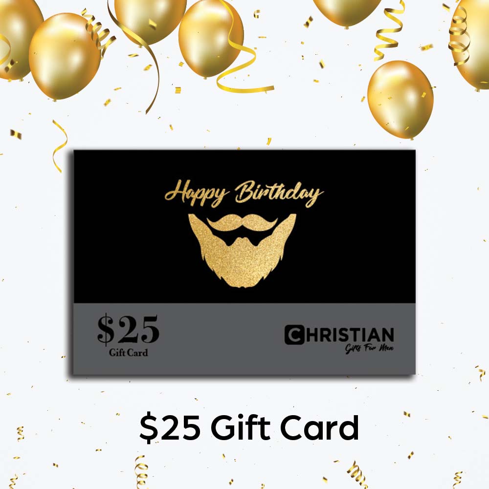 Christian Gifts Birthday Package - Luke 6:45 NIV (Panel, Card & Gift Card)
