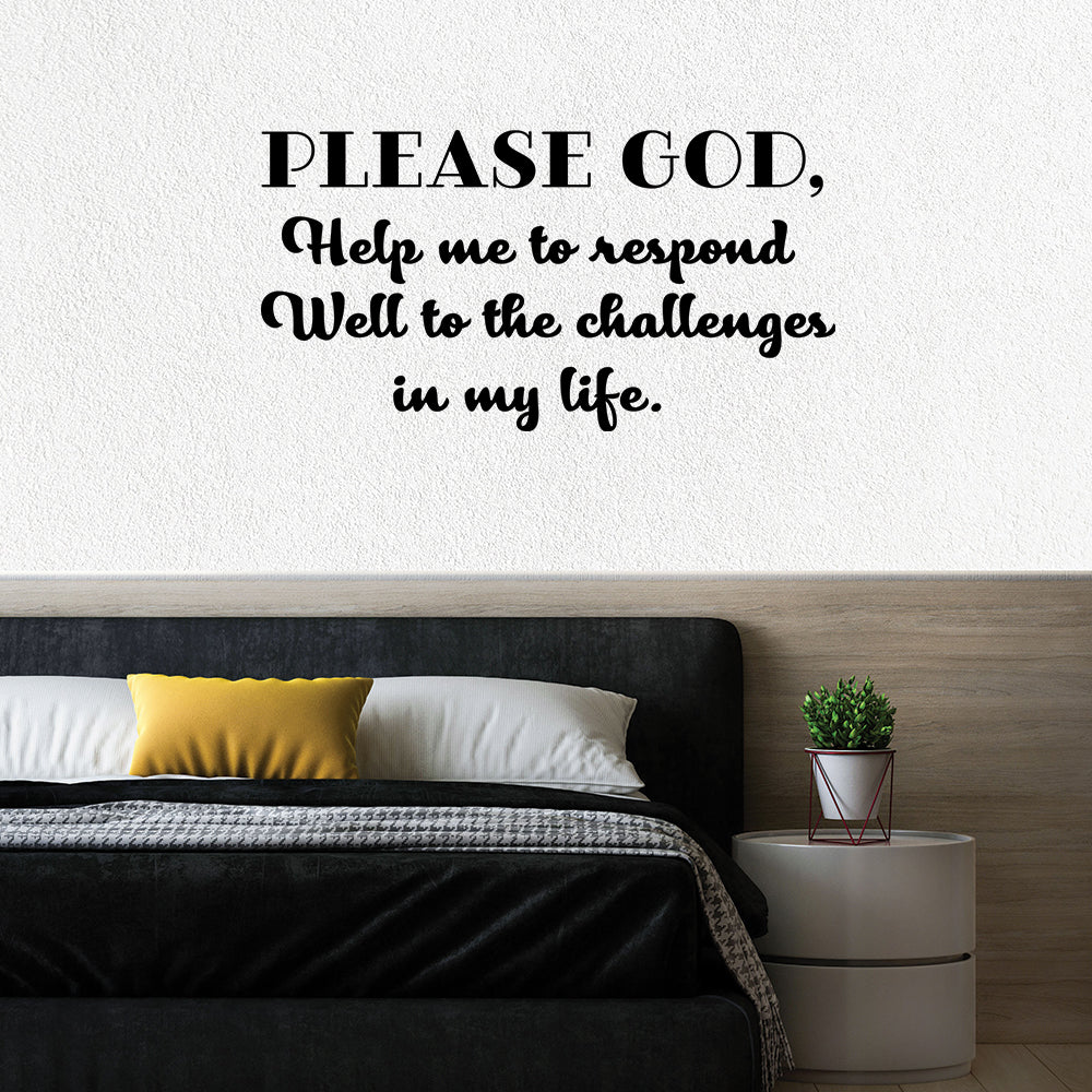 Wall sticker mocked up for your bedroom decor.